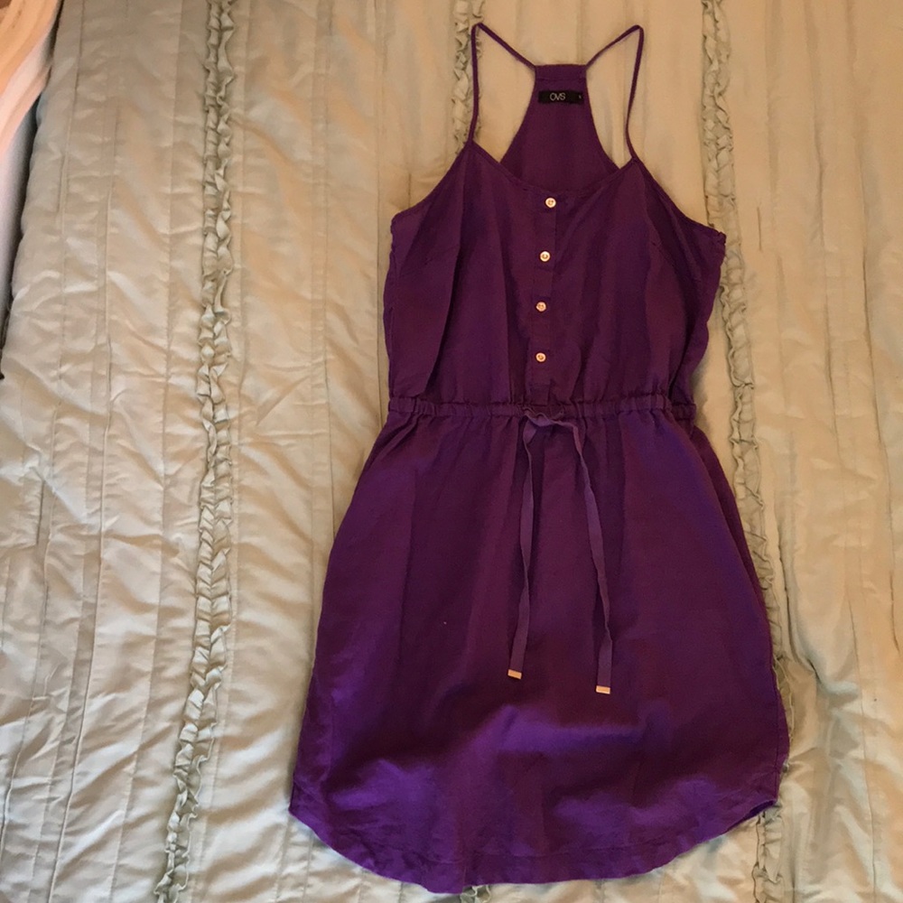 Purple summer dress